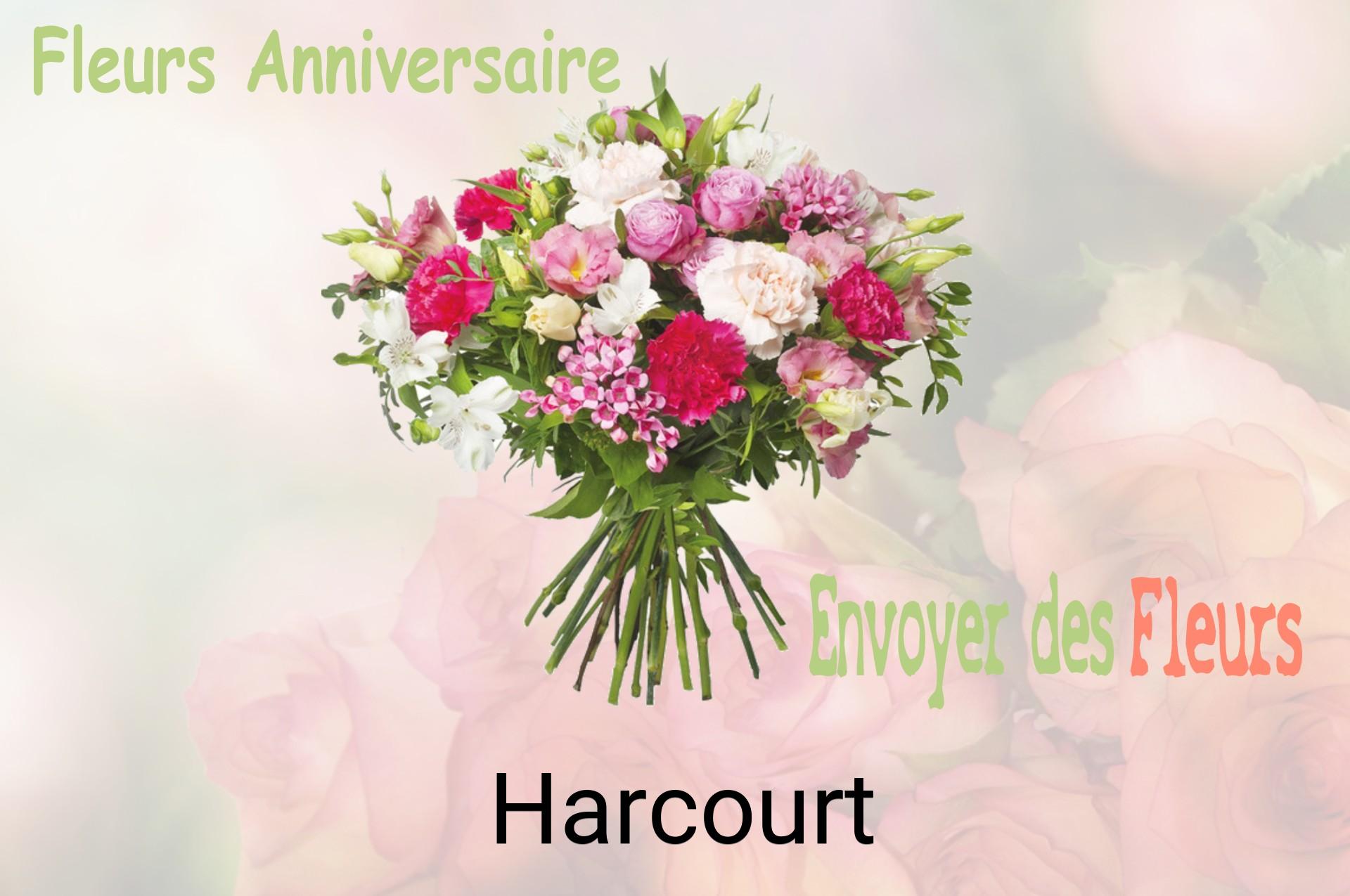 Bouquet de fleurs d’anniversaire livré à Harcourt
